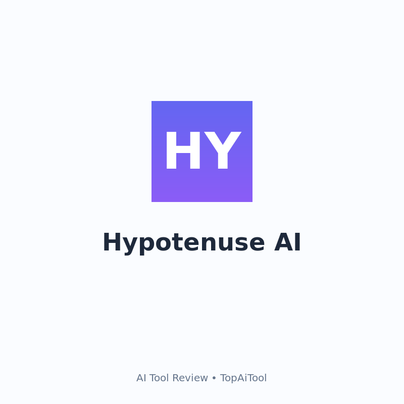 Hypotenuse AI Review 2026 – Is It Worth It?